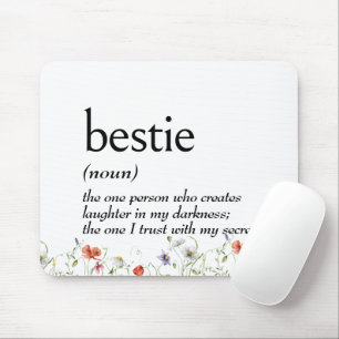 Dictionary Definition For BESTIE Mouse Mat