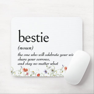 Dictionary Definition For BESTIE Mouse Mat