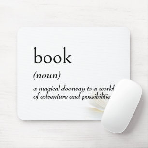 Dictionary Definition For BOOK Mouse Mat