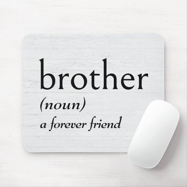 Dictionary Definition For BROTHER  Mouse Mat (With Mouse)