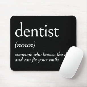 Dictionary Definition For DENTIST Mouse Mat