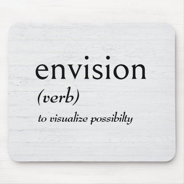 Dictionary Definition For ENVISION Mouse Mat (Front)