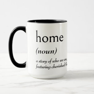 Dictionary Definition for HOME Mug