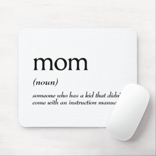 Dictionary Definition For MOM Mouse Mat