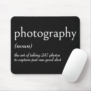 Dictionary Definition For PHOTOGRAPHY Mouse Mat