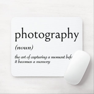 Dictionary Definition For PHOTOGRAPHY Mouse Mat
