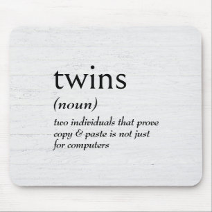 Dictionary Definition For TWINS Mouse Mat