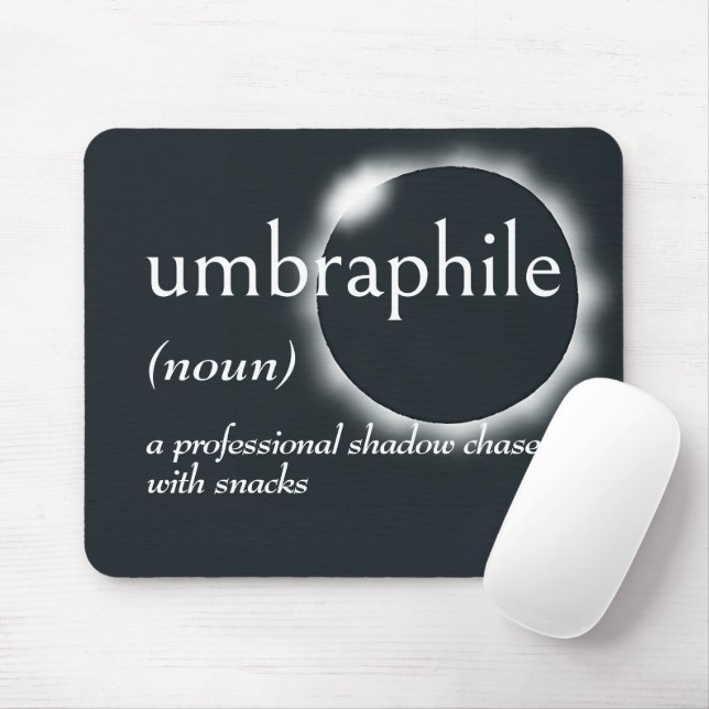 Dictionary Definition for UMBRAPHILE Mouse Mat (With Mouse)