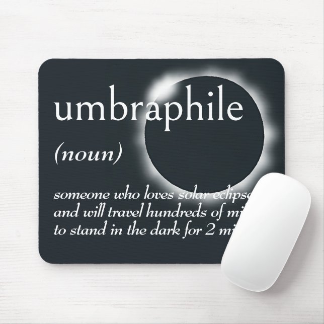 Dictionary Definition for UMBRAPHILE Mouse Mat (With Mouse)
