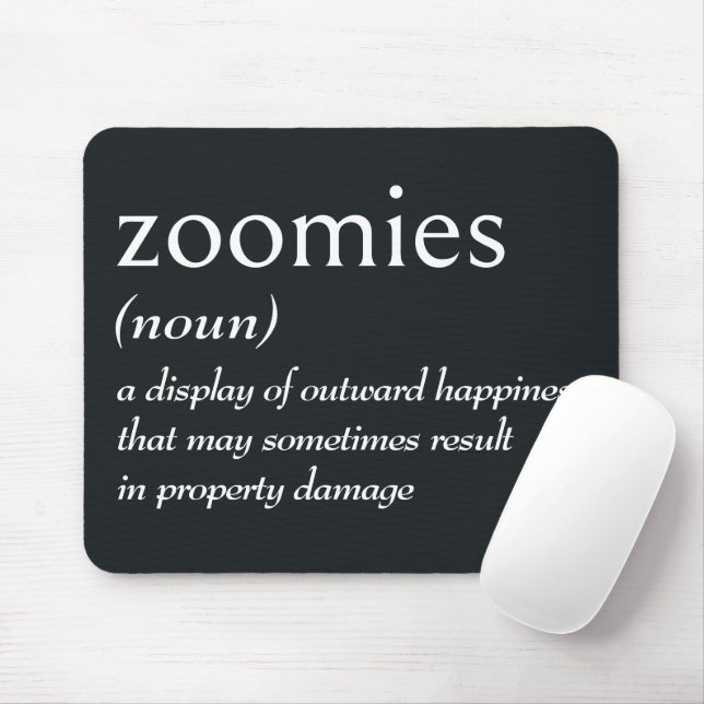 Dictionary Definition for ZOOMIES Mouse Mat (With Mouse)