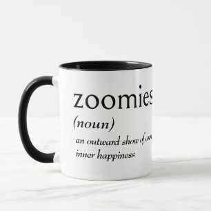 Dictionary Definition for ZOOMIES Mug