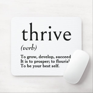 Dictionary Definition of Thrive  Mouse Mat