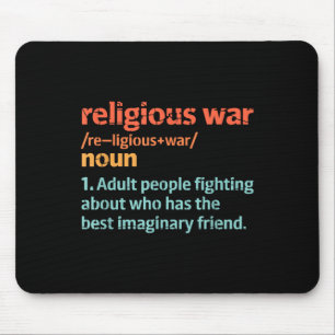 Dictionary Sarcastic Definition Religious War Defi Mouse Mat