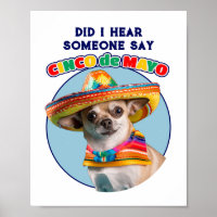 Did I Hear Cinco De Mayo Sombrero Chihuahua
