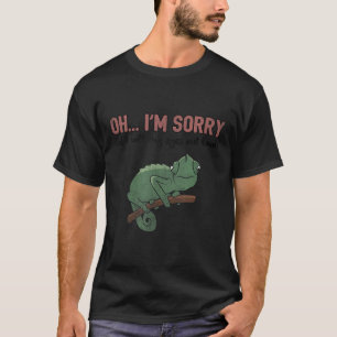 Did I Roll My Eyes Out Loud - Funny Chameleon Quot T-Shirt