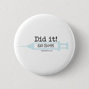 Did it! RN 2012 Nurse Graduate 6 Cm Round Badge