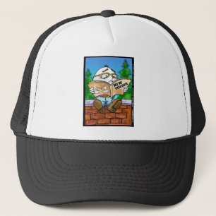 Did New Yorker Kill Humpty Dumpty? Cartoon Gifts Trucker Hat