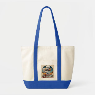 Did some one said canasta? tote bag