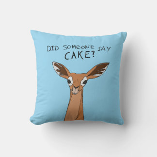 Did Someone Say Cake? Cushion