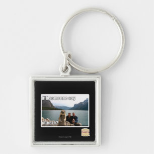 Did someone say cheeze? key ring