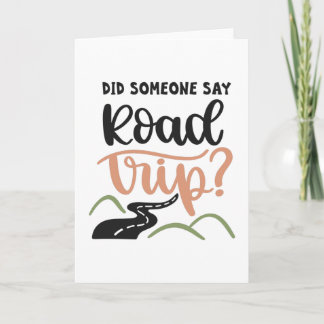 Did someone say road trip card