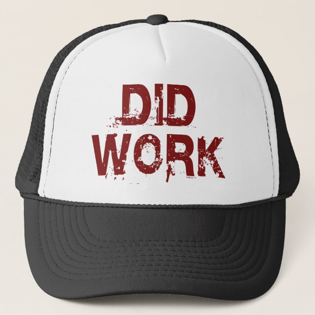Did Work Hat (Front)