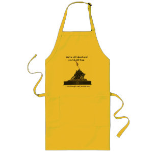 Did you forget something? long apron