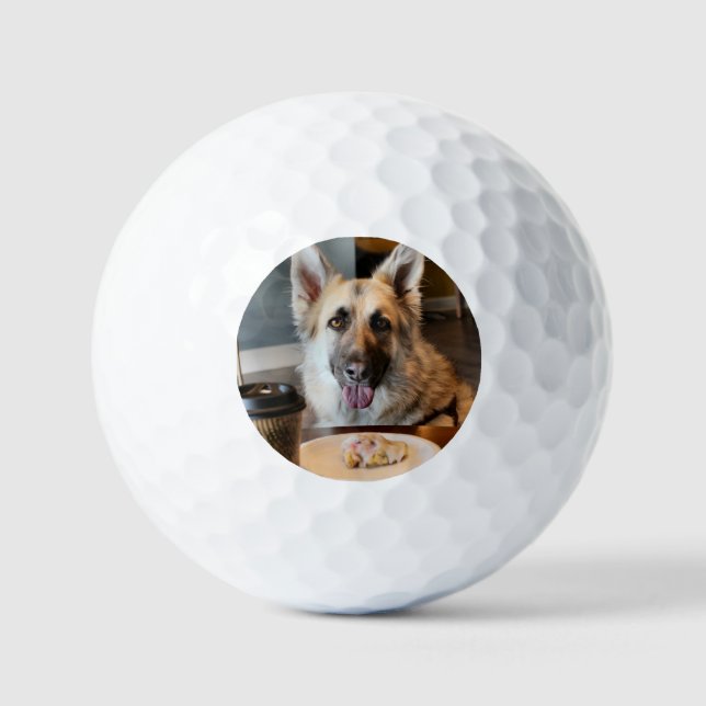Did you get yourself anything? golf balls (Front)