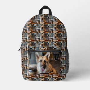 Did you get yourself anything? printed backpack