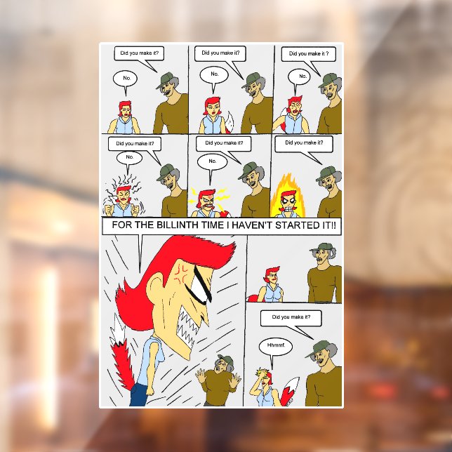 Did you make it? window cling (Sheet 2)