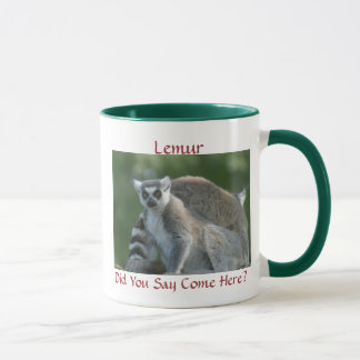 Did You Say Come Here? 15oz Ringer Mug