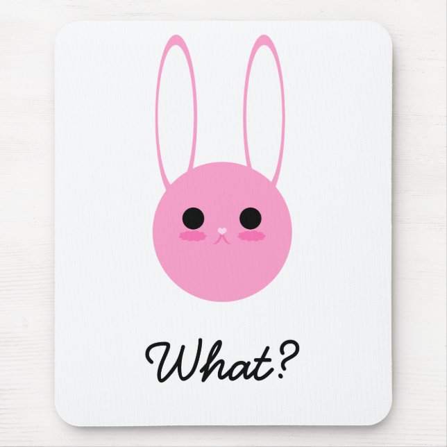 Did you say something? mouse mat (Front)