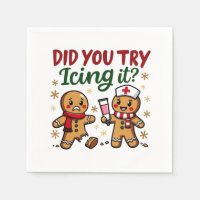 Did You Try Icing It Funny Gingerbread Nursing 