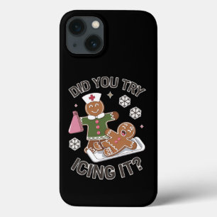 Did You Try Icing It School Nurse Christmas PICU  iPhone 13 Case