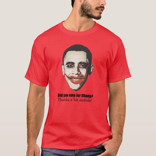Did you vote for Obama T-Shirt (Front)