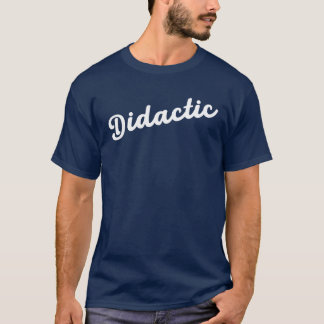 Didactic Script Logo Spring 2025 T-Shirt
