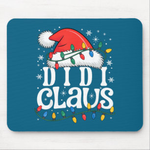 Didi Claus Funny Xmas Christmas Grandma Holiday St Mouse Mat