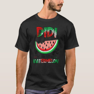 Didi Of The Little Watermelon Summer Matching Fami T-Shirt