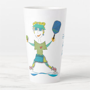 'Didi' - Pickleball Latte Mug