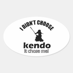 Didn't choose kendo oval sticker