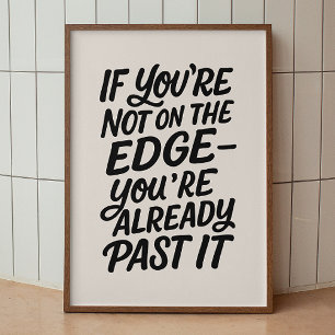 Didnt make it So what. Anti motivational quote Poster