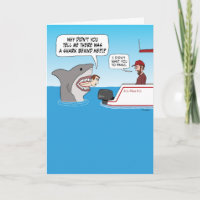 Didn't Want You to Panic Over Shark Funny Birthday