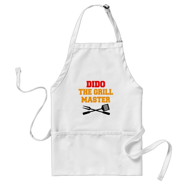 Dido The Grill Master Ukrainian Grandfather Standard Apron (Front)