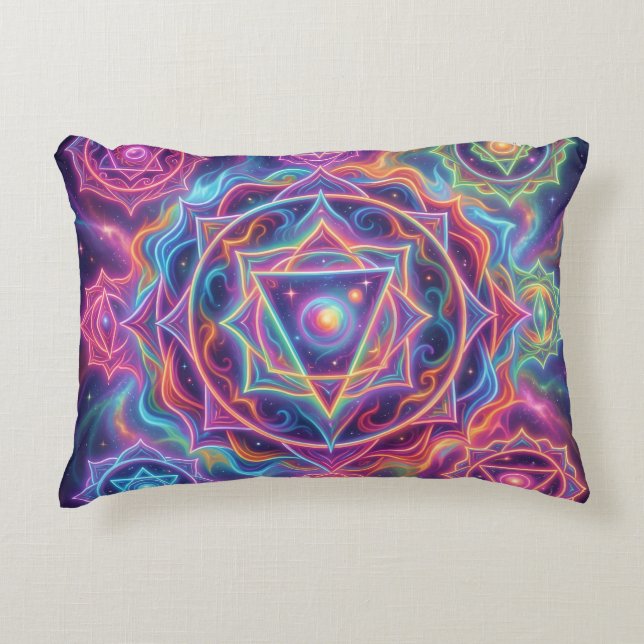 Die 7 Chakren´10 Decorative Cushion (Front)