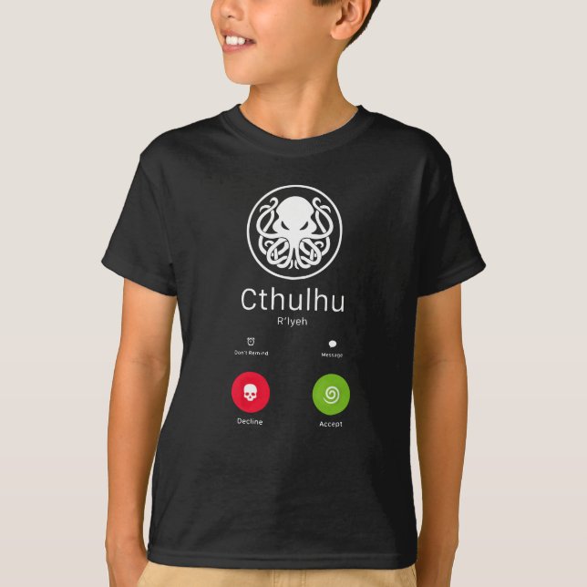 Die Call of Cthulhu T-Shirt (Front)