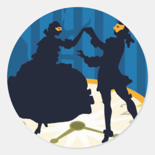 Die Fledermaus, Opera Classic Round Sticker