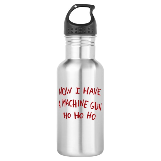 Die Hard Xmas Jumper  532 Ml Water Bottle (Front)