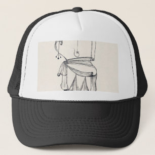 Die Hexe mit dem Kamm by Paul Klee Trucker Hat