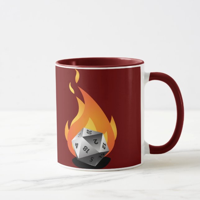 Die in a Fire (D.I.A.F) Mug (Right)