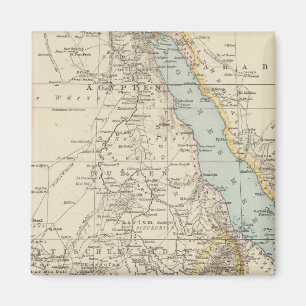 Die Nillander - Atlas Map of the Nile Magnet